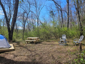 Hidden Hollow Campsite at Hocking Vacations - Tent Not Included